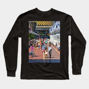 Cockle Bay Wharf, Darling Harbour, Sydney, NSW, Australia Long Sleeve T-Shirt